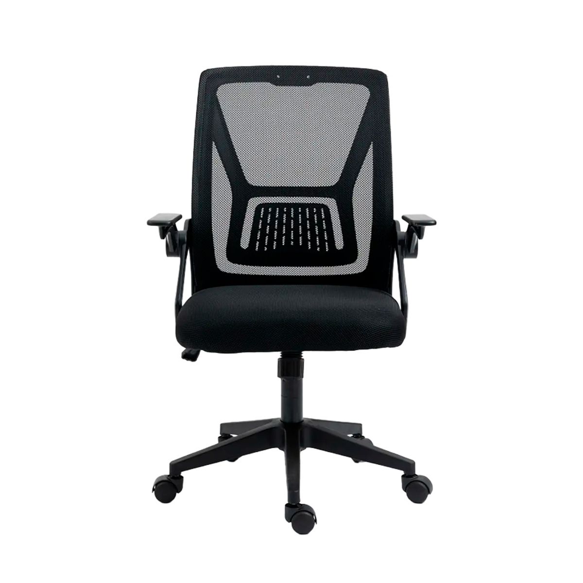 OFIDEAS - Silla De Oficina Brazos Abatibles Belgica Negro Ofideas
