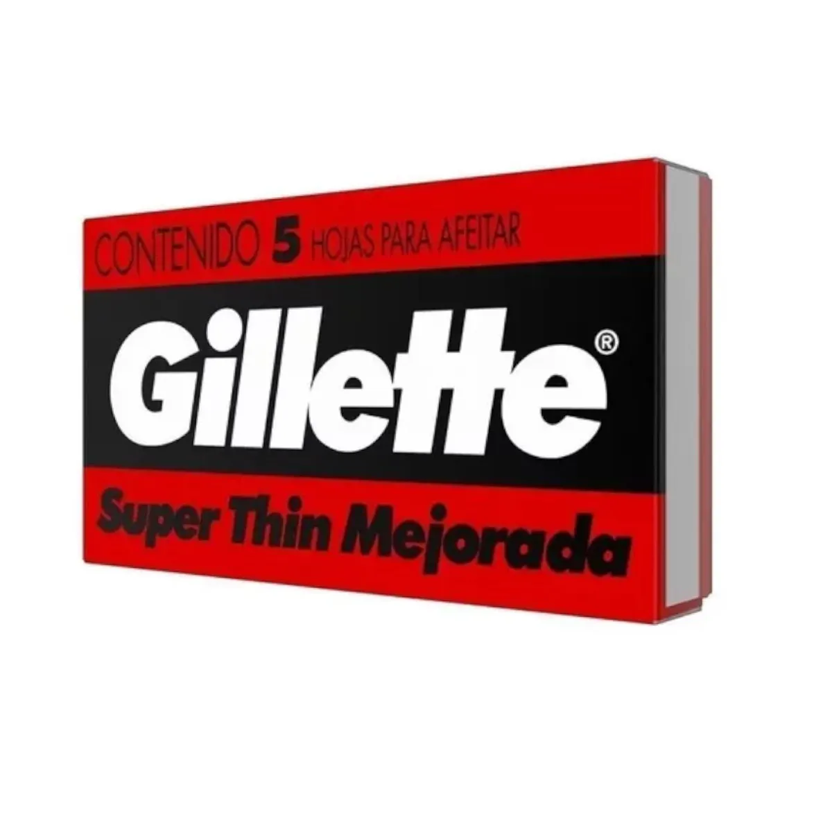 GILLETTE - 2 Blister Hoja Afeitar Gillette Hojilla Acero Inox Barberia