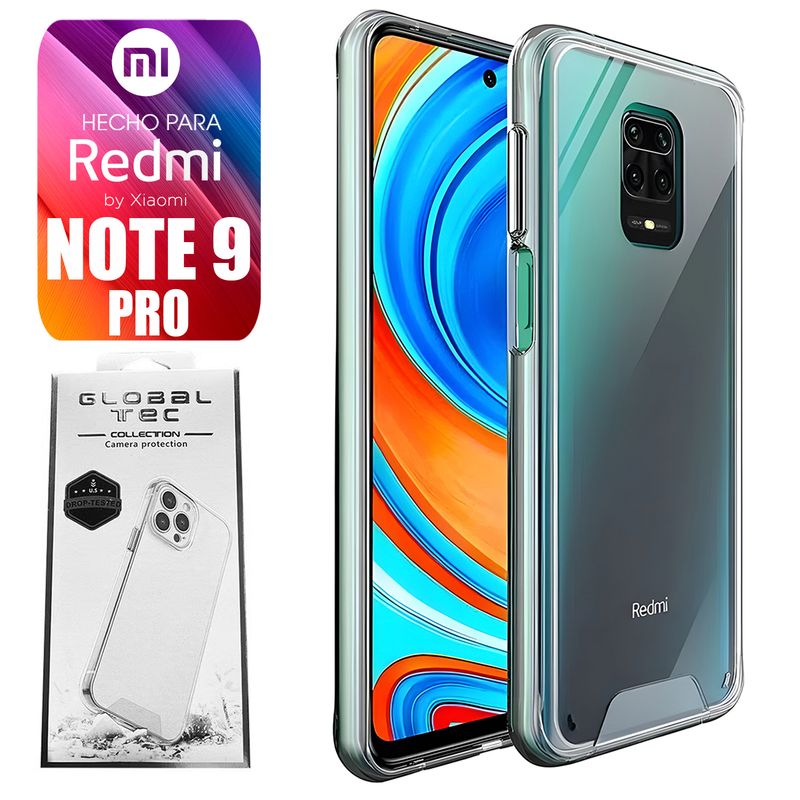 ASIA IMPORT - Space Case Para Xiaomi Redmi Note 9 Pro Transparente