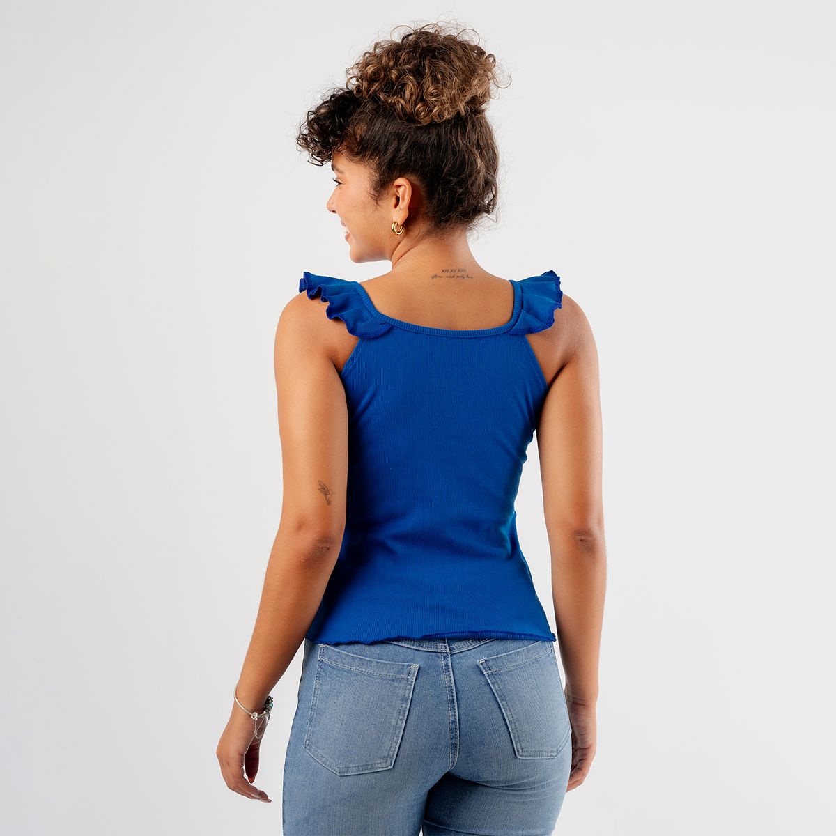 ROXJES JEANS - BASICO POLO RIB SIN MANGAS ZOE MUJER