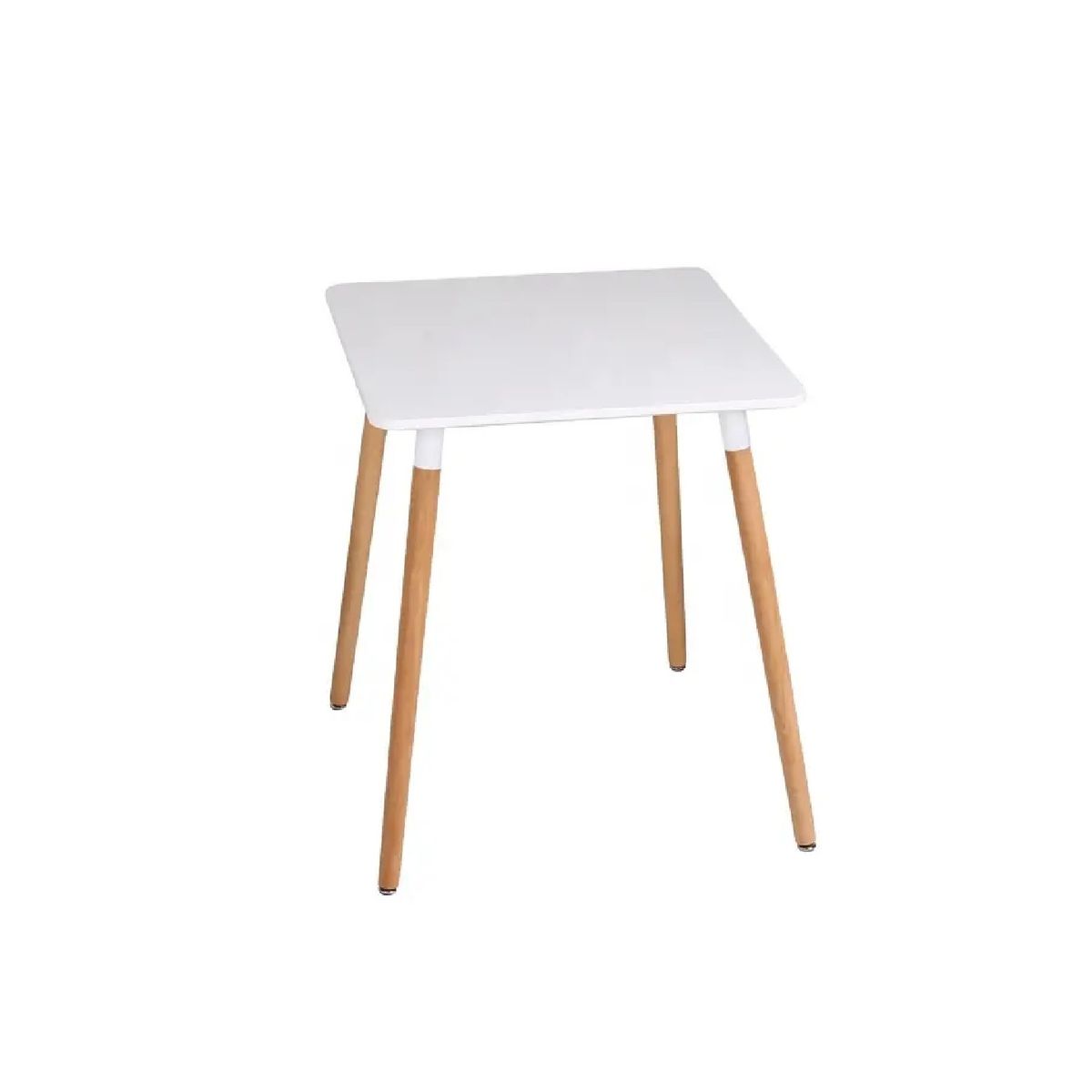 TU MESITA - Mesa Práctica de Comedor Alanis Cuadrada color Blanco TU MESITA