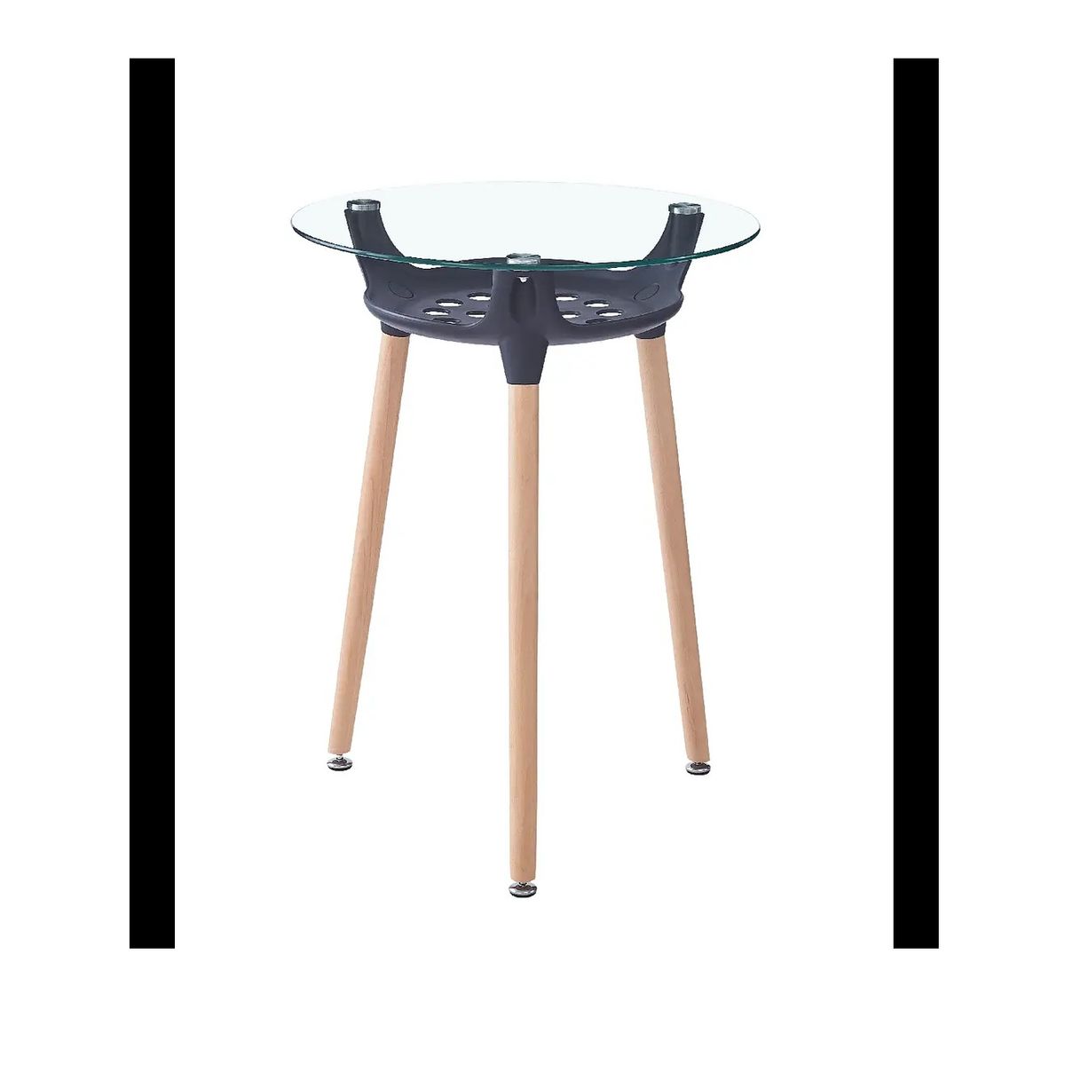 TU MESITA - Mesa de Comedor Liam Vidrio Circular TU MESITA