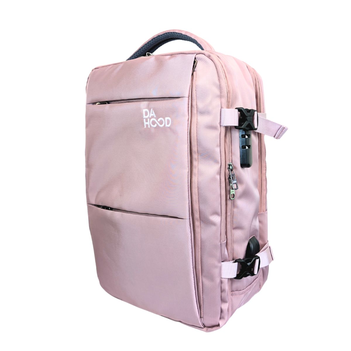 GENERICO - Mochila Viajera Deluxe DaHood para cabina y viajes Palo Rosa