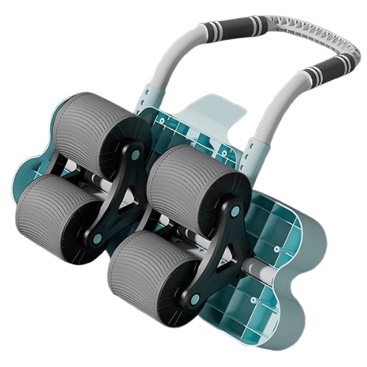 GENERICO - RODILLLO DE 4 RUEDAS Y 4 CODERAS CON SISTEMA DE REBOTE