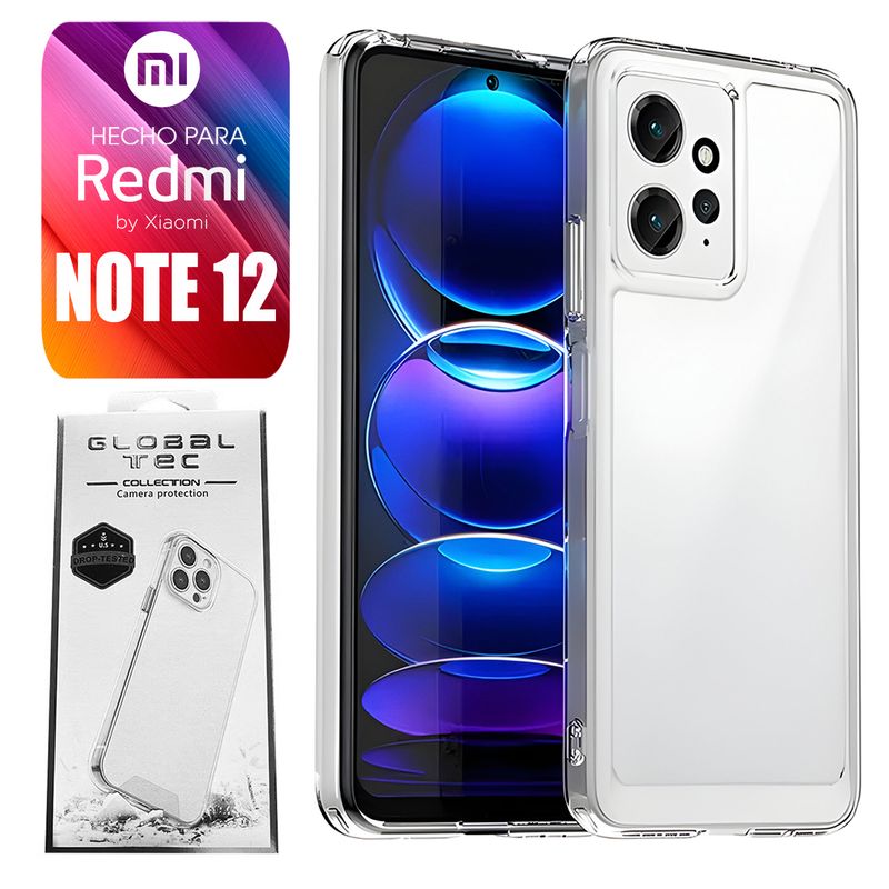 ASIA IMPORT - Space Case Para Xiaomi Redmi Note 12 Transparente