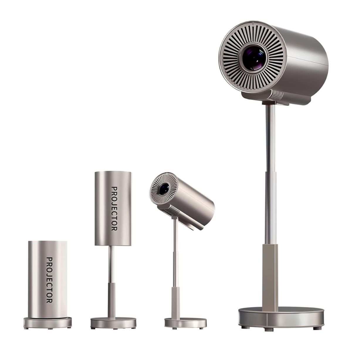 SEISA - Proyector Android Smart 4K con Base Soporte Portatil