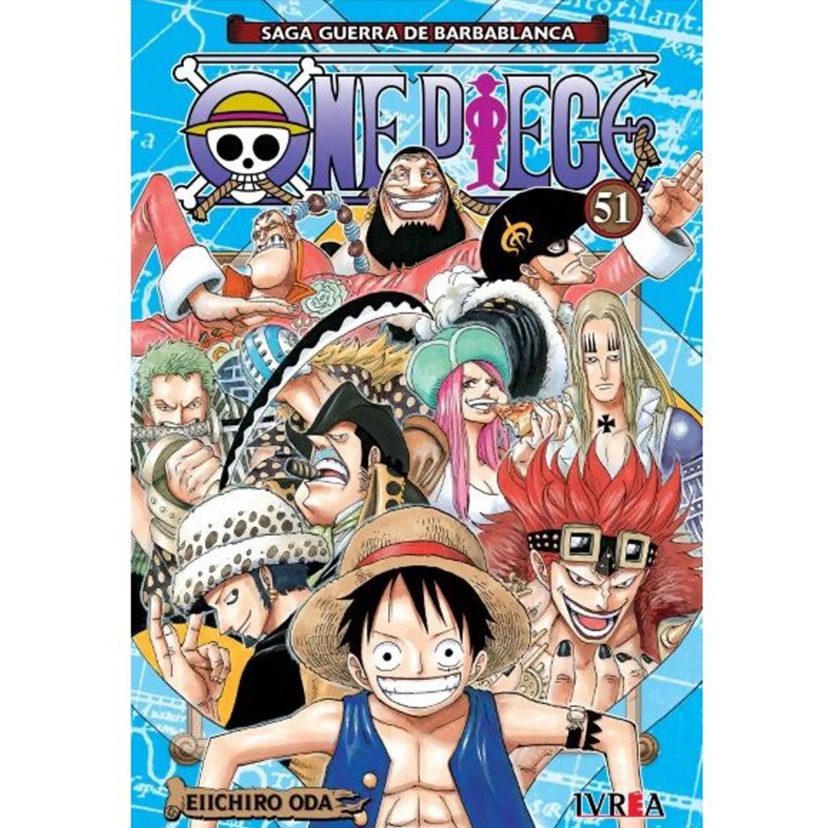 IVREA - Manga One Piece Tomo 51