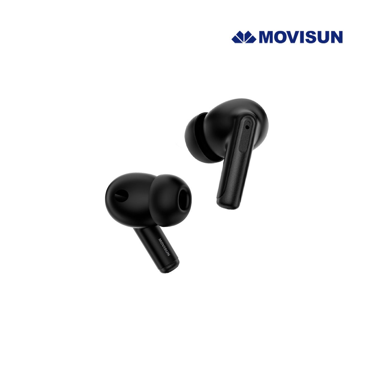 MOVISUN - Audífono Bluetooth MOVISUN EARBOX BUDS 8 NEGRO