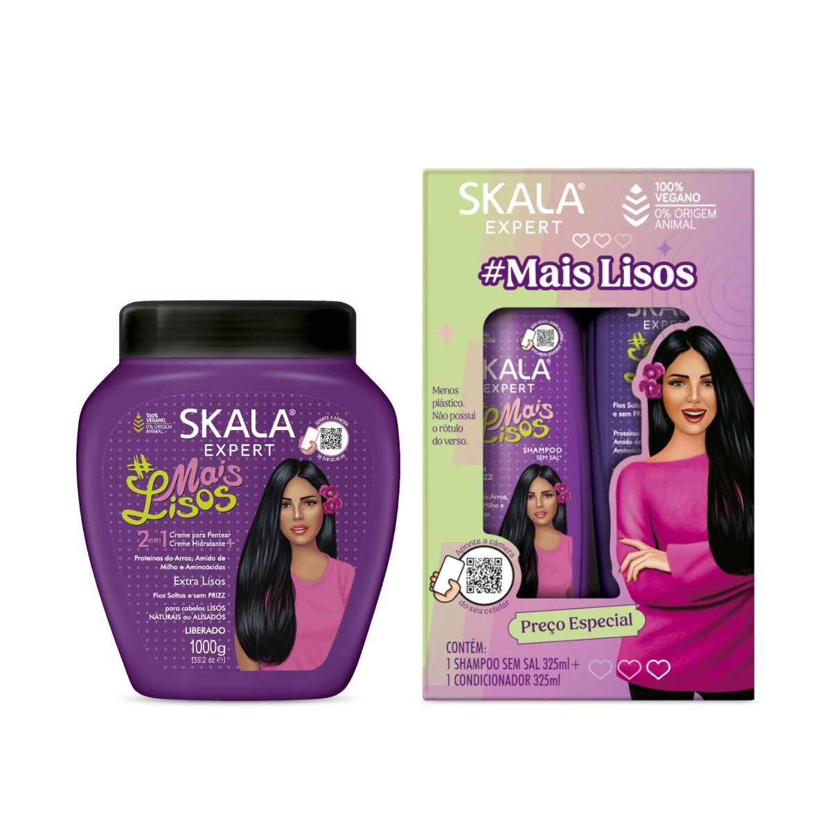 SKALA - Crema Skala Expert Mais Lisos 1Kg Mascarilla Capilar