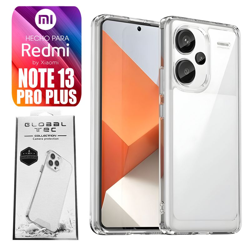 ASIA IMPORT - Space Case Para Xiaomi Redmi Note 13 Pro Plus Transparente