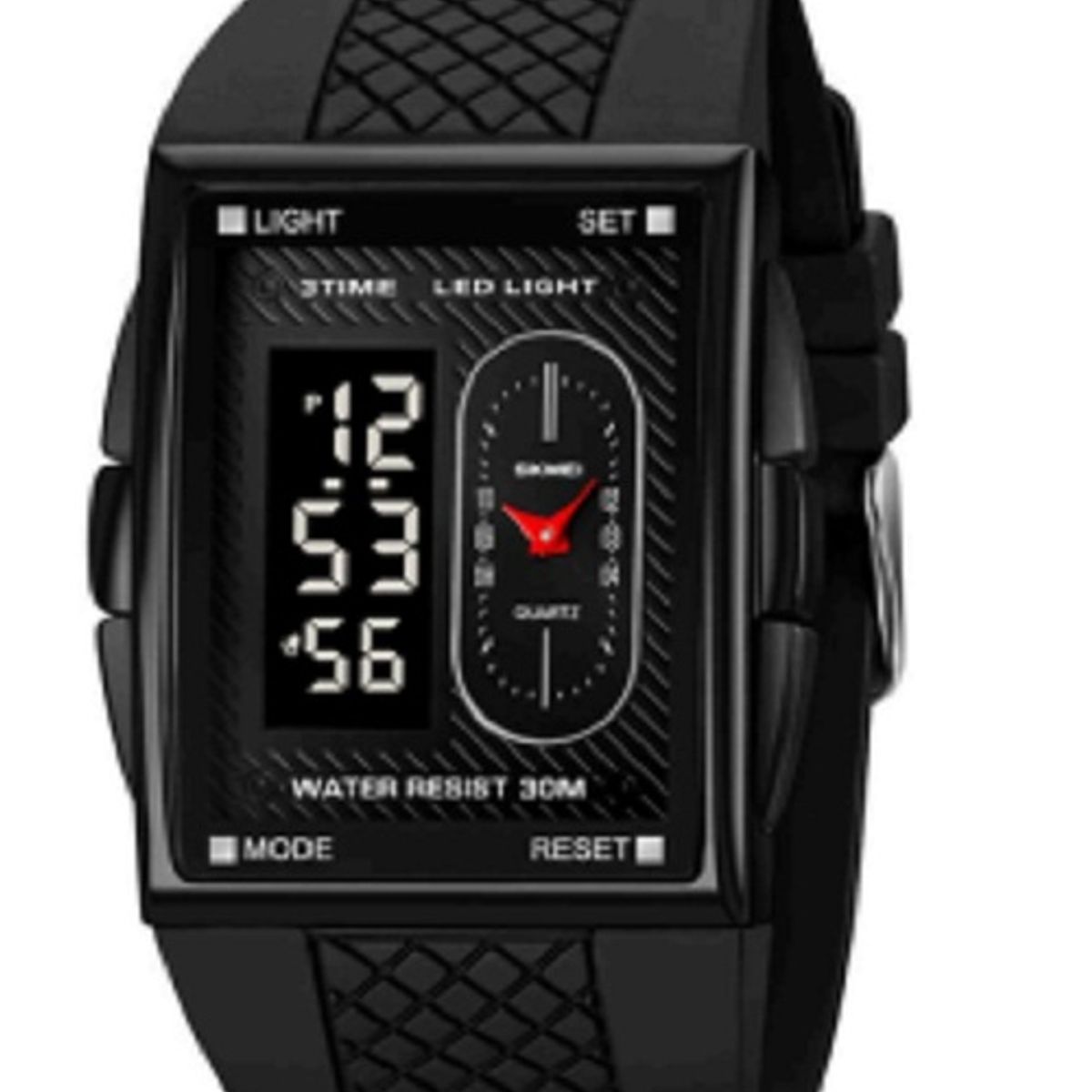 SKMEI - Reloj SKMEI 2213 de pulsera electrónico con luz LED