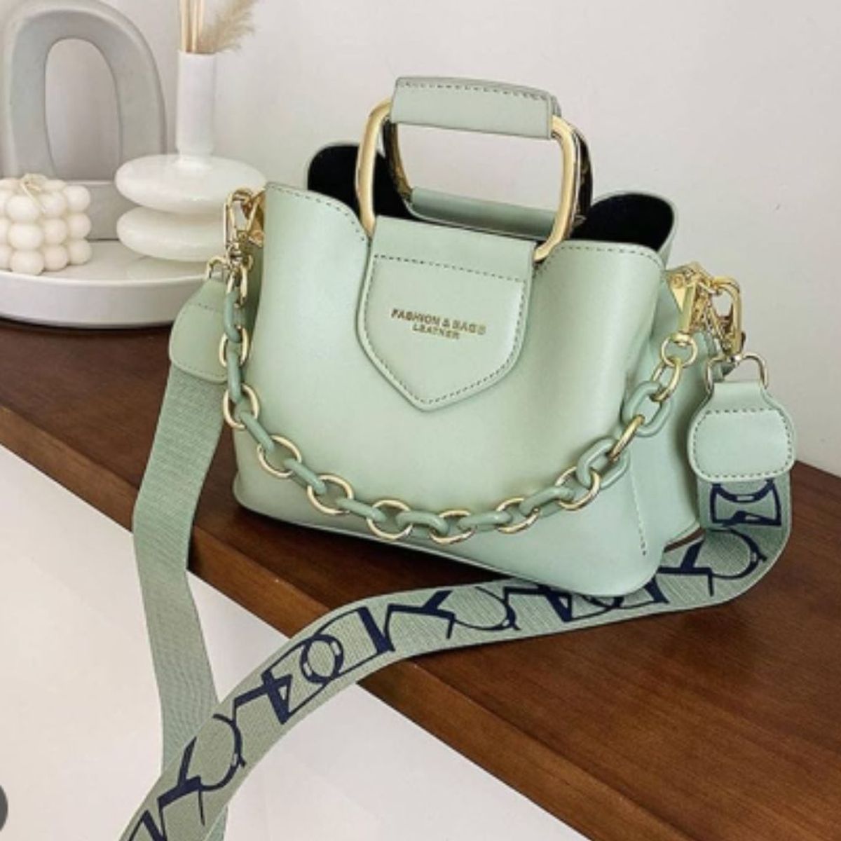 GENERICO - Bolso de cadena para mujer nueva moda versátil mensajero CHAVELLY