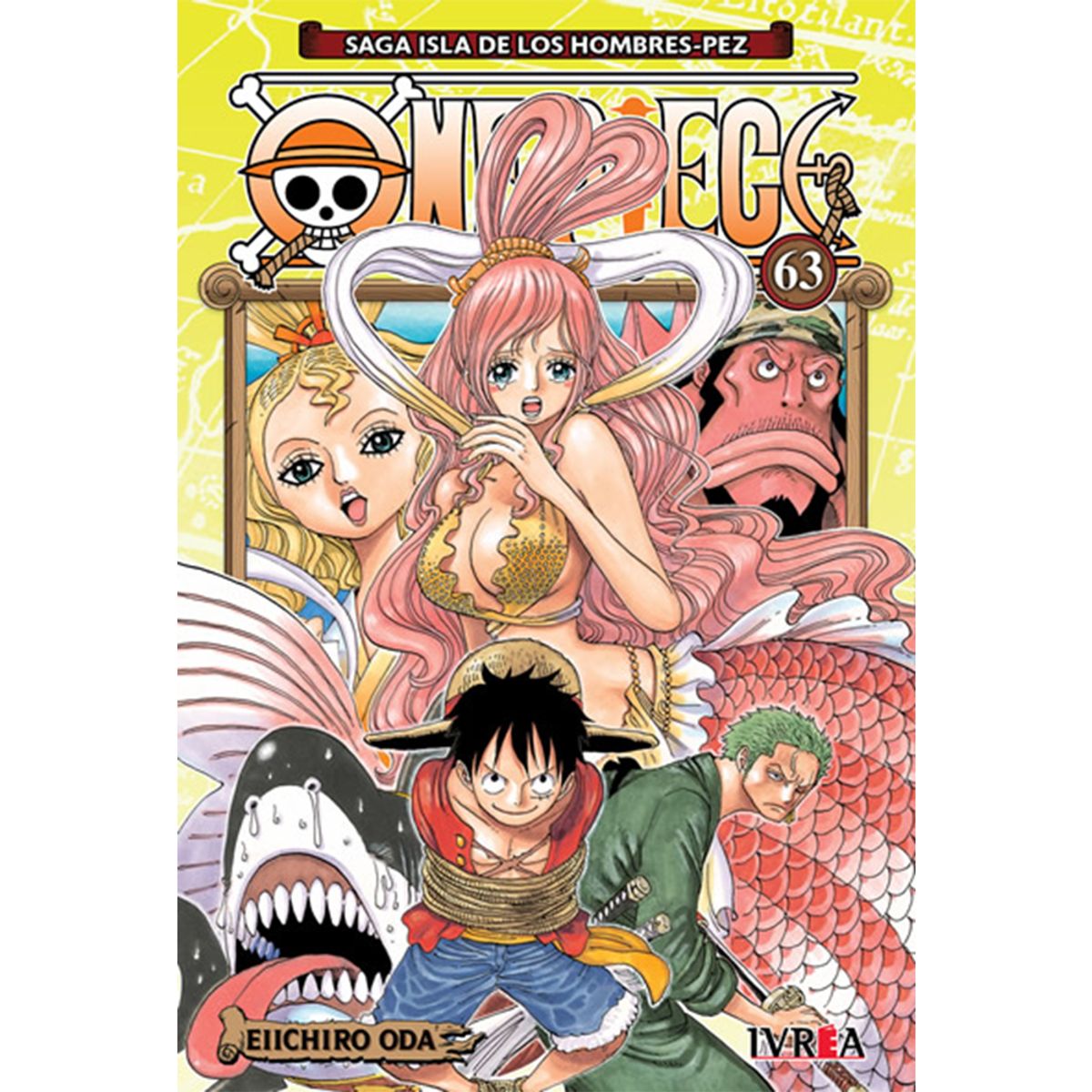 IVREA - Manga One Piece Tomo 63