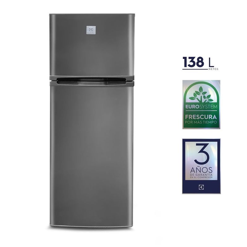 ELECTROLUX - REFRIGERADORA ELECTROLUX FROST TOP MOUNT 138 LITROS ERT18G2HNI