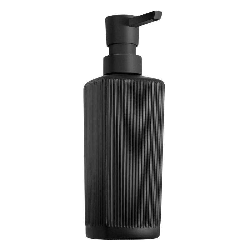 HOGARMAS - Botella Dispensadora BLACK 230 ml Jabón Crema