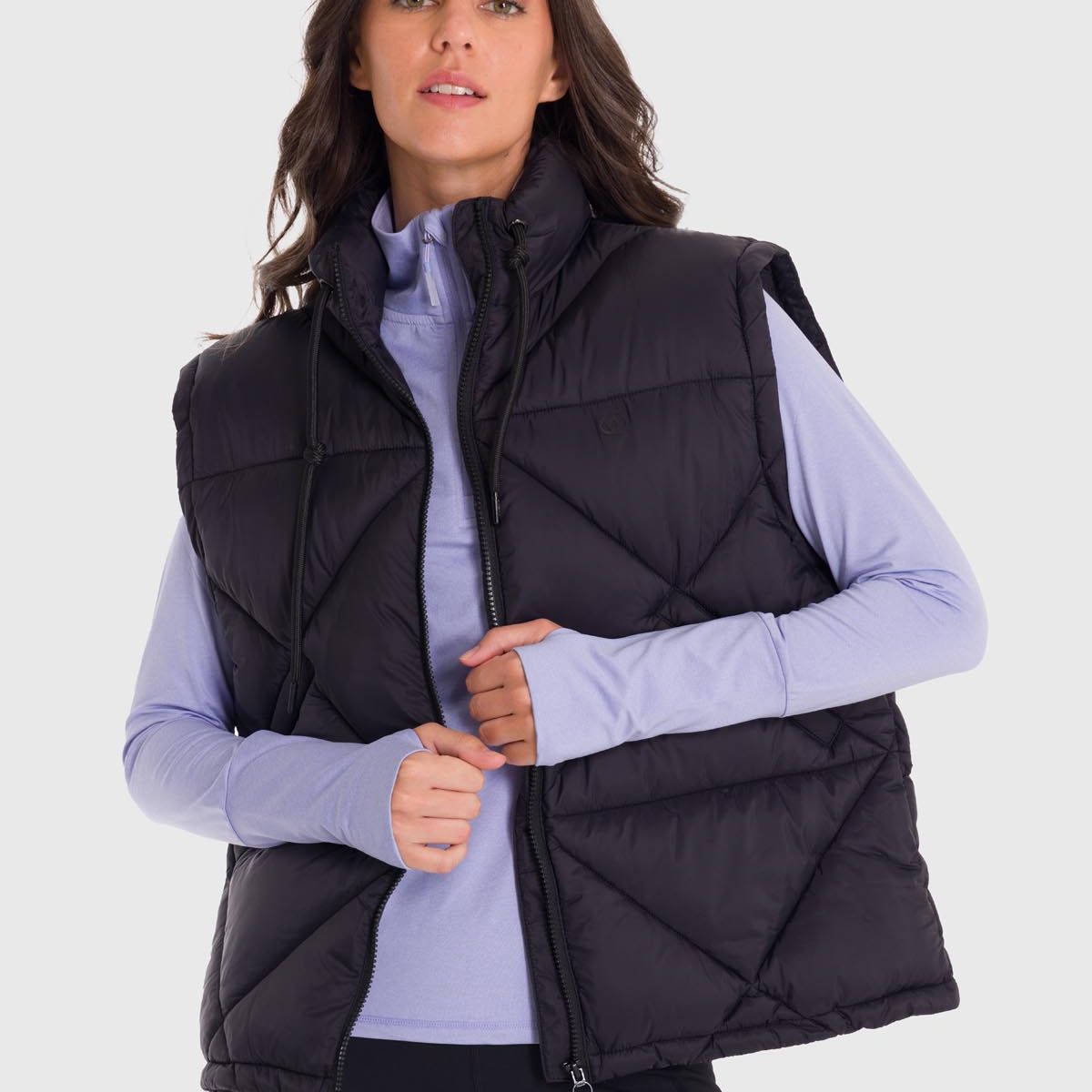 BSOUL - Chaleco Bsoul Mujer Quilted Negro BSOUL