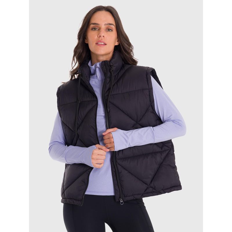 BSOUL - Chaleco Bsoul Mujer Quilted Negro BSOUL