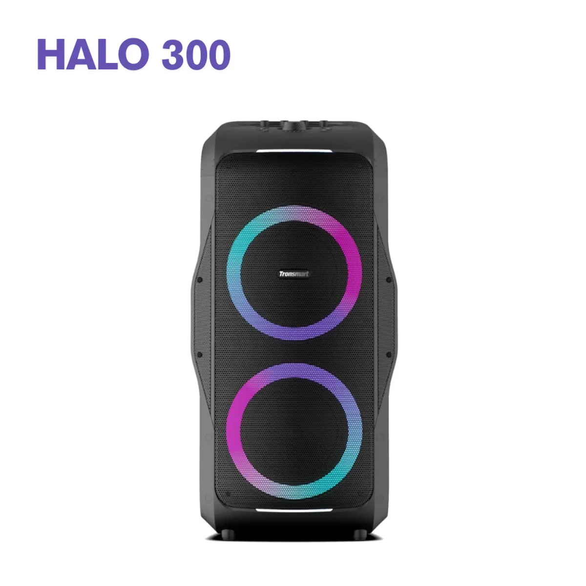 TRONSMART - Tronsmart Halo 300 Parlante para fiesta IPX4 con sonido de 270º -Negro
