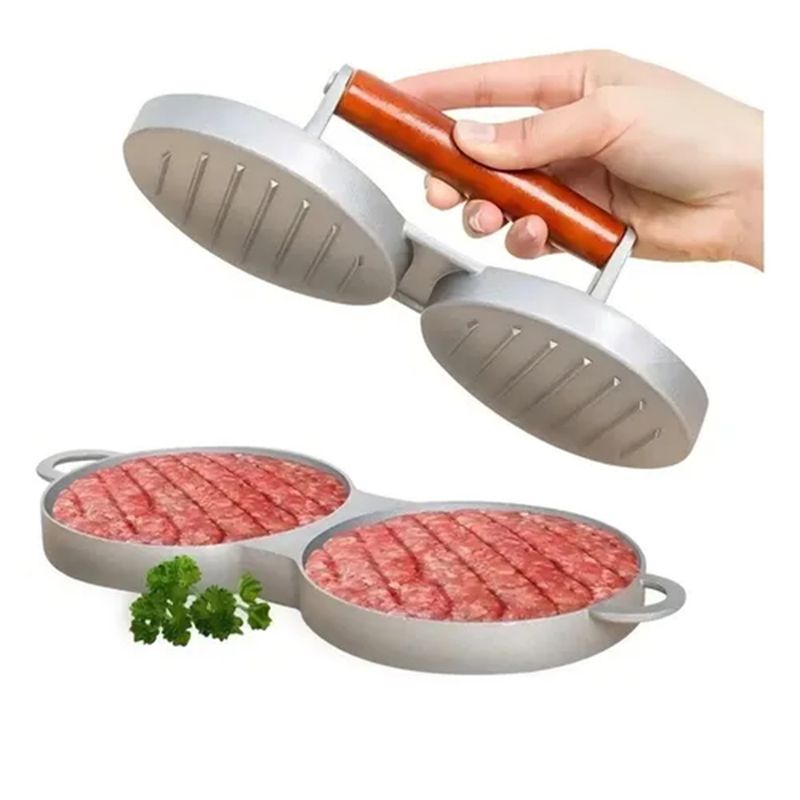 ICHIMATSU - PRENSADOR MOLDE PARA HAMBURGUESAS ICHIMATSU DOBLE