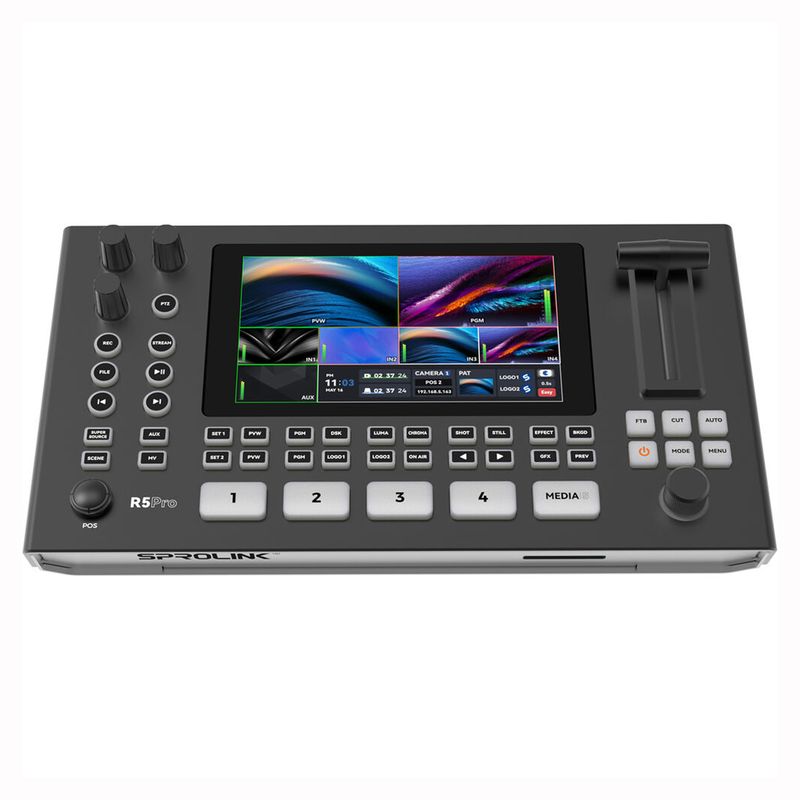 GENERICO - Sprolink Neolive R5PRO Mezclador de Video para Streaming