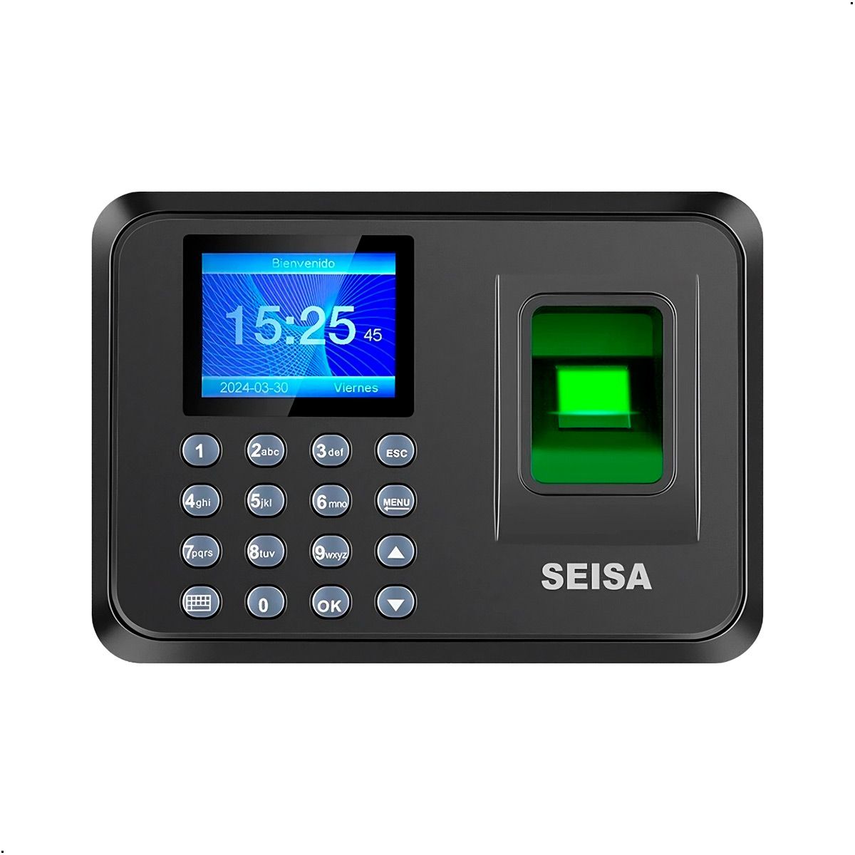 SEISA - Control  Acceso y Asistencia con Huella Digital Seisa KQJ-A6