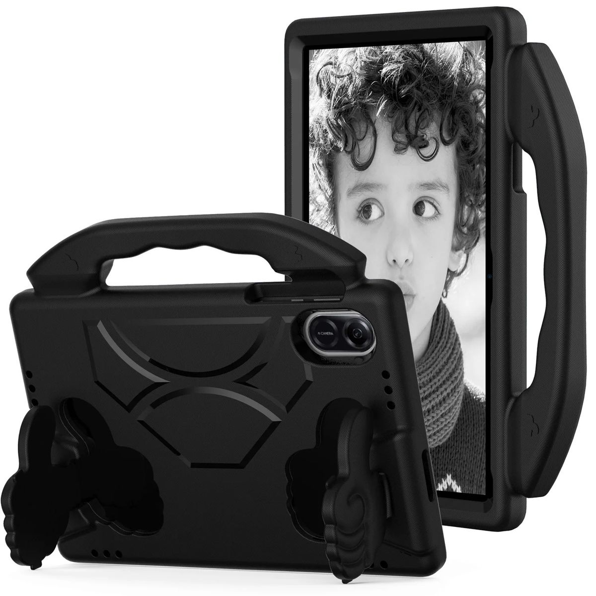 FUNDAANTIGOLPES - Funda de Goma con Diseño Like para Tablet Honor Pad X9 11.5 Negro