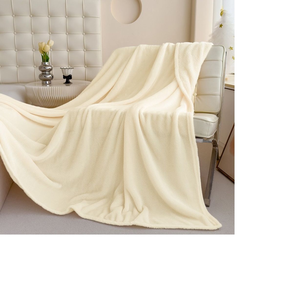 GENERICO - manta peluchon de invierno colcha polar de 2 plazas