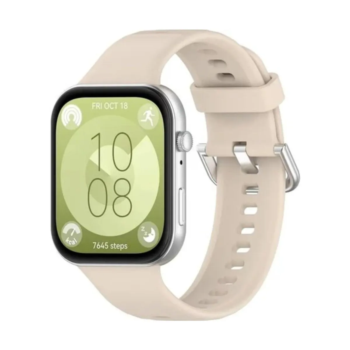 GENERICO - Correa de Silicona Para Huawei Fit 3 - Beige