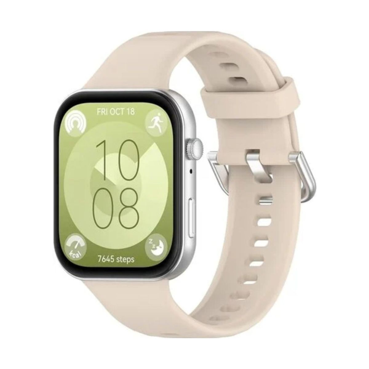 GENERICO - Correa de Silicona Para Huawei Fit 3 - Beige