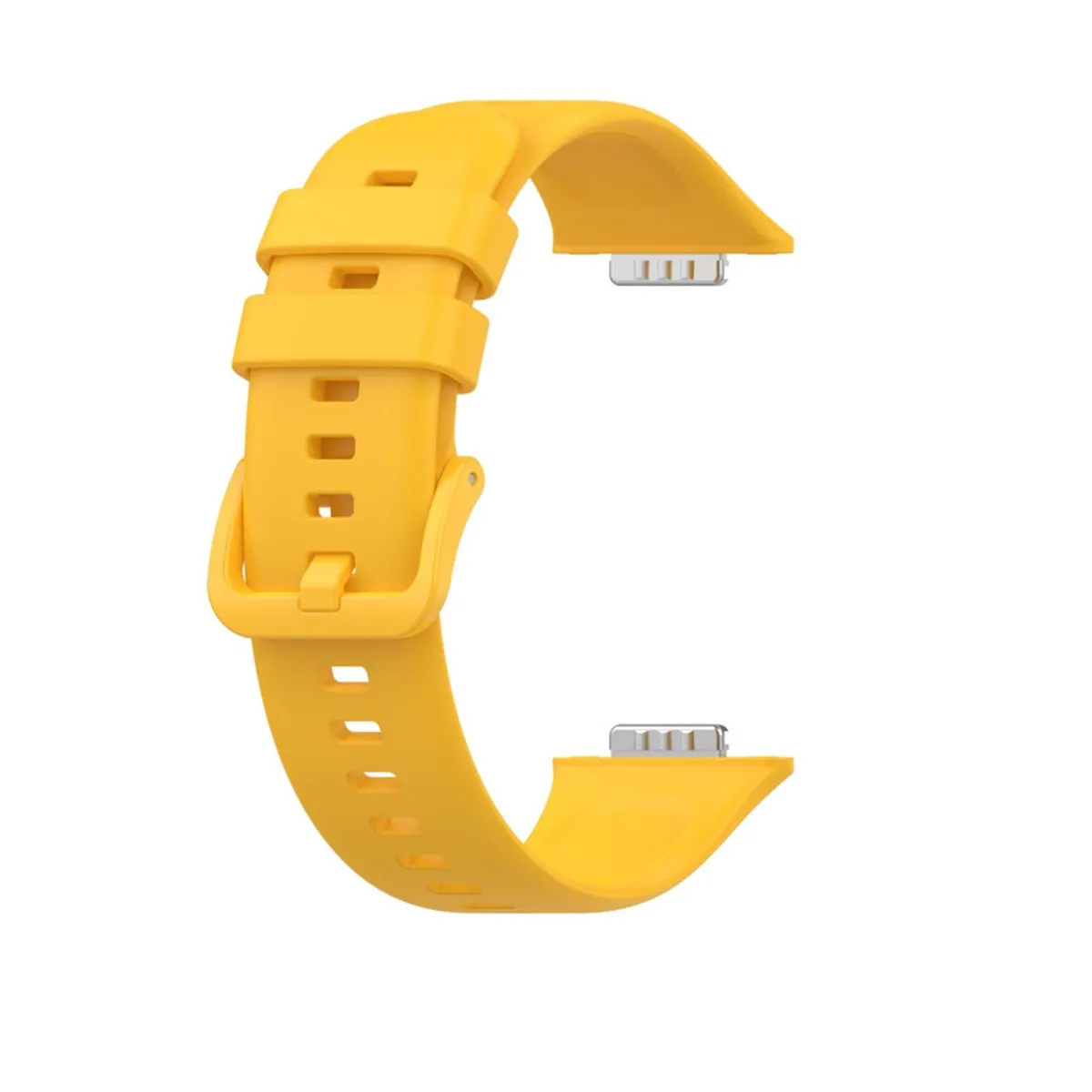 GENERICO - Correa de Silicona Para Huawei Fit 3 - Amarillo