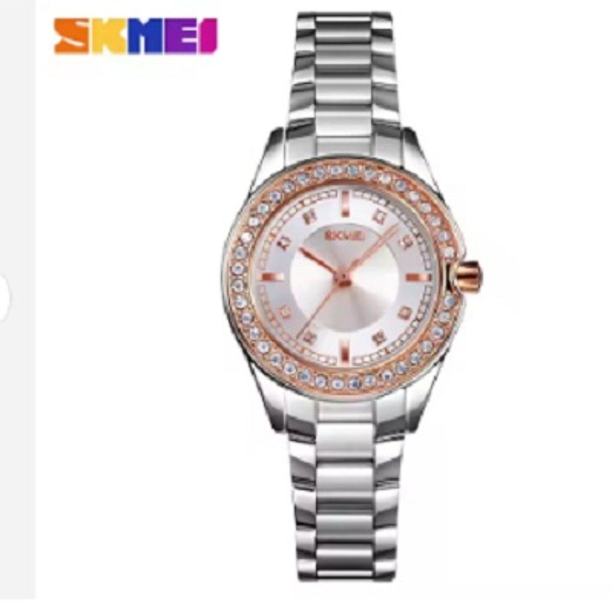 SKMEI - RELOJ SKMEI 1534 DORADO CORREA ACERO