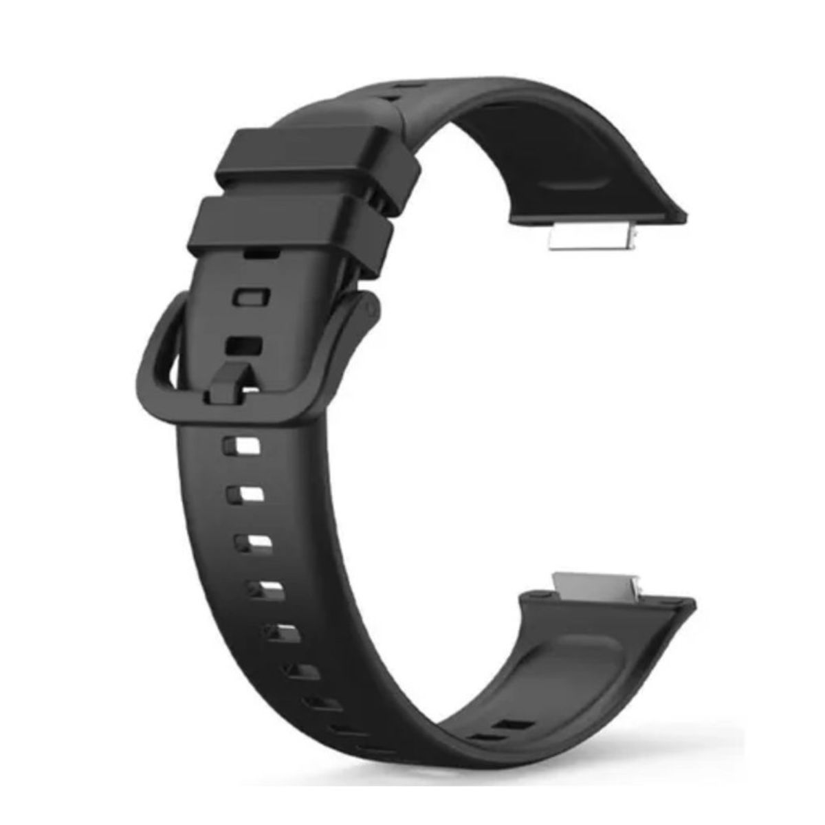 GENERICO - Correa de Silicona Para Huawei Fit 3 - Negro