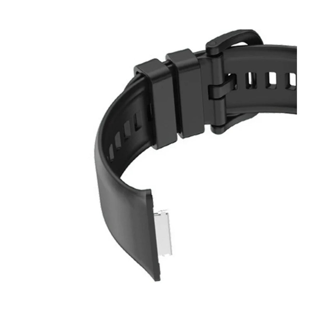 GENERICO - Correa de Silicona Para Huawei Fit 3 - Negro