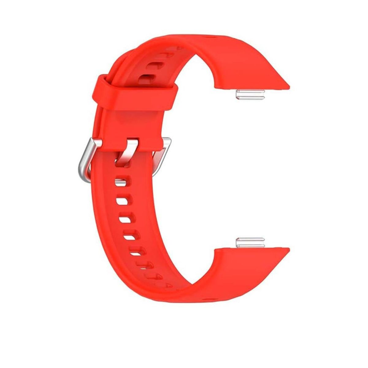 GENERICO - Correa de Silicona Para Huawei Fit 3 - Rojo