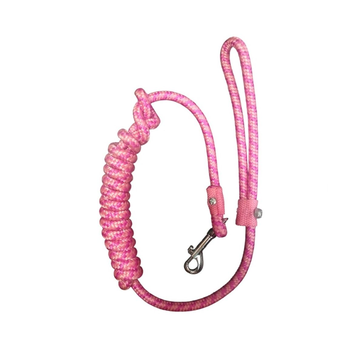 GENERICO - Soga tiro de correa delgado rosado para perros 2.00 metros