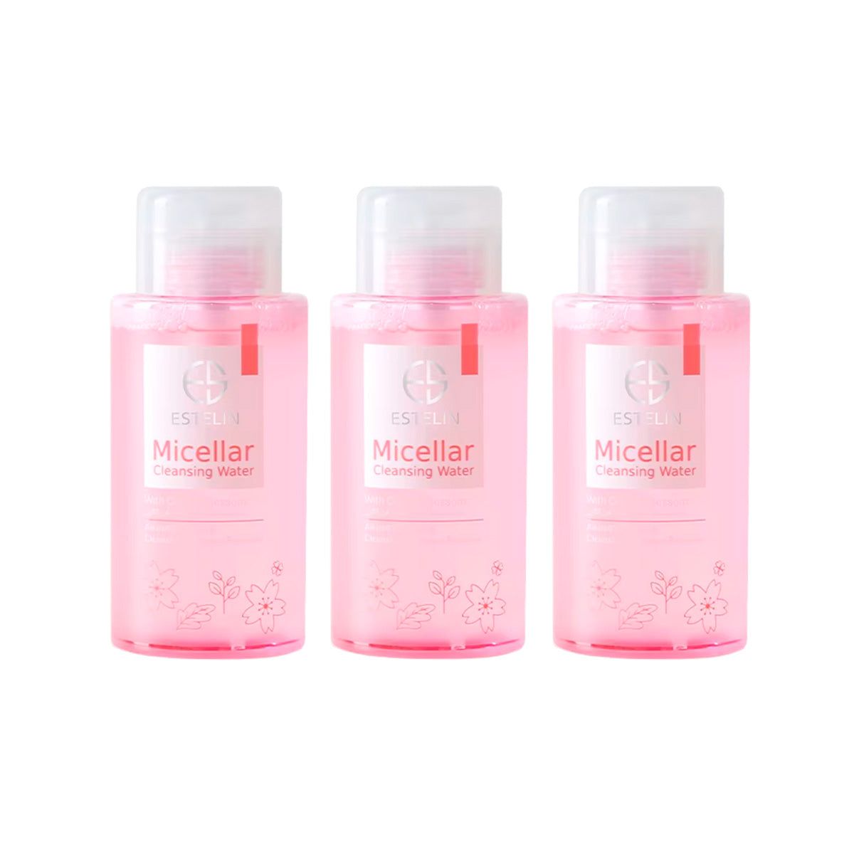 GENERICO - Estelin Agua Micelar Cherry Blosoom 300Ml - 3Und