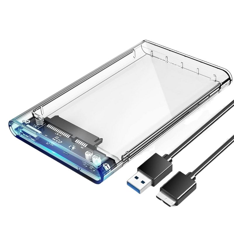 SEISA - Case Externo 2.5" – Adaptador USB 3.0 a SATA para HDD/SSD