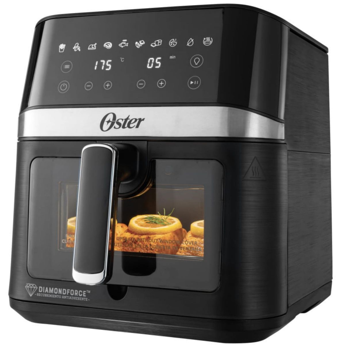 OSTER - Freidora de Aire Digital Oster 6L CKSTAF60WDDF con 10 funciones