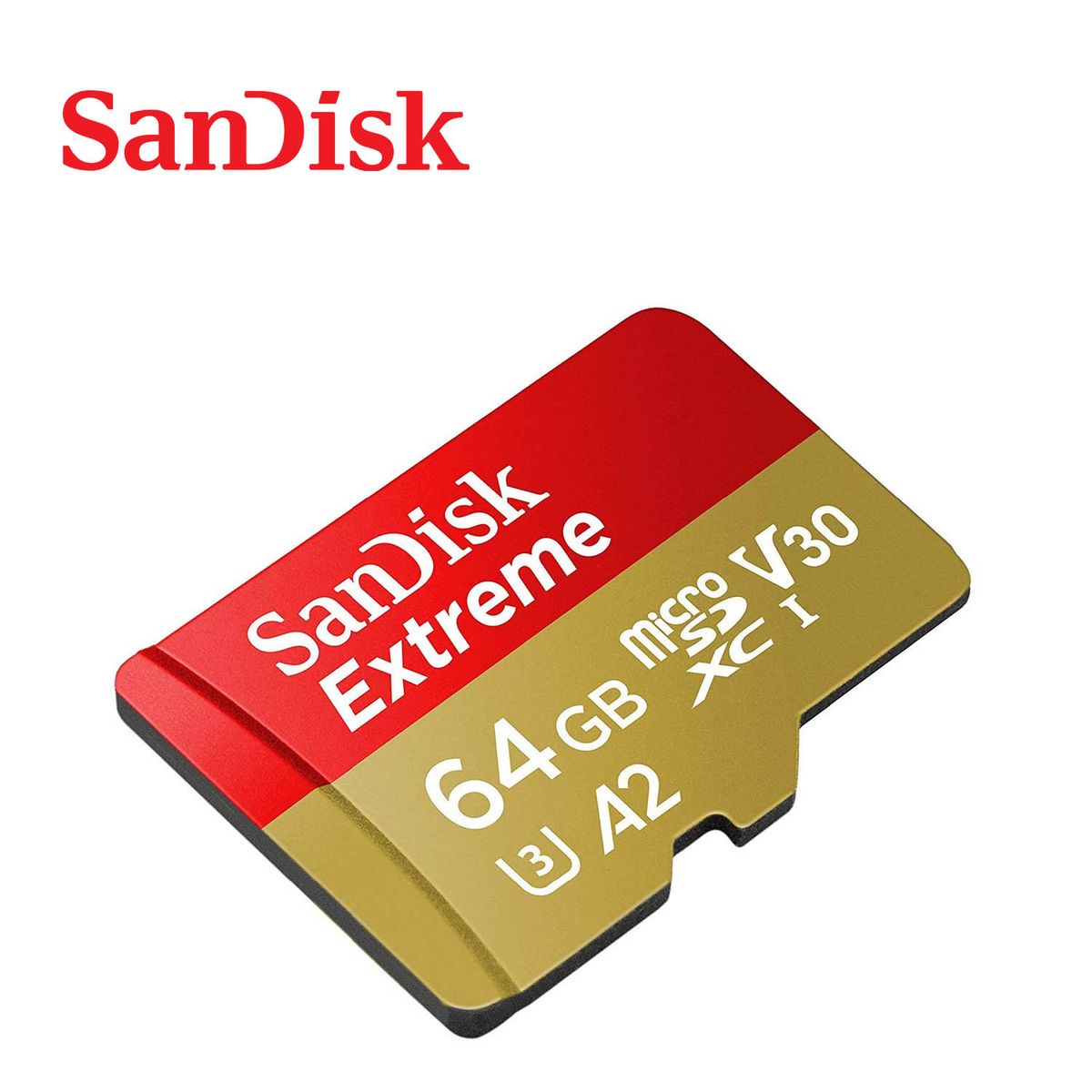 SANDISK - Memoria MicroSD Extreme64GB UHS-I Card U3 A2 170mbps