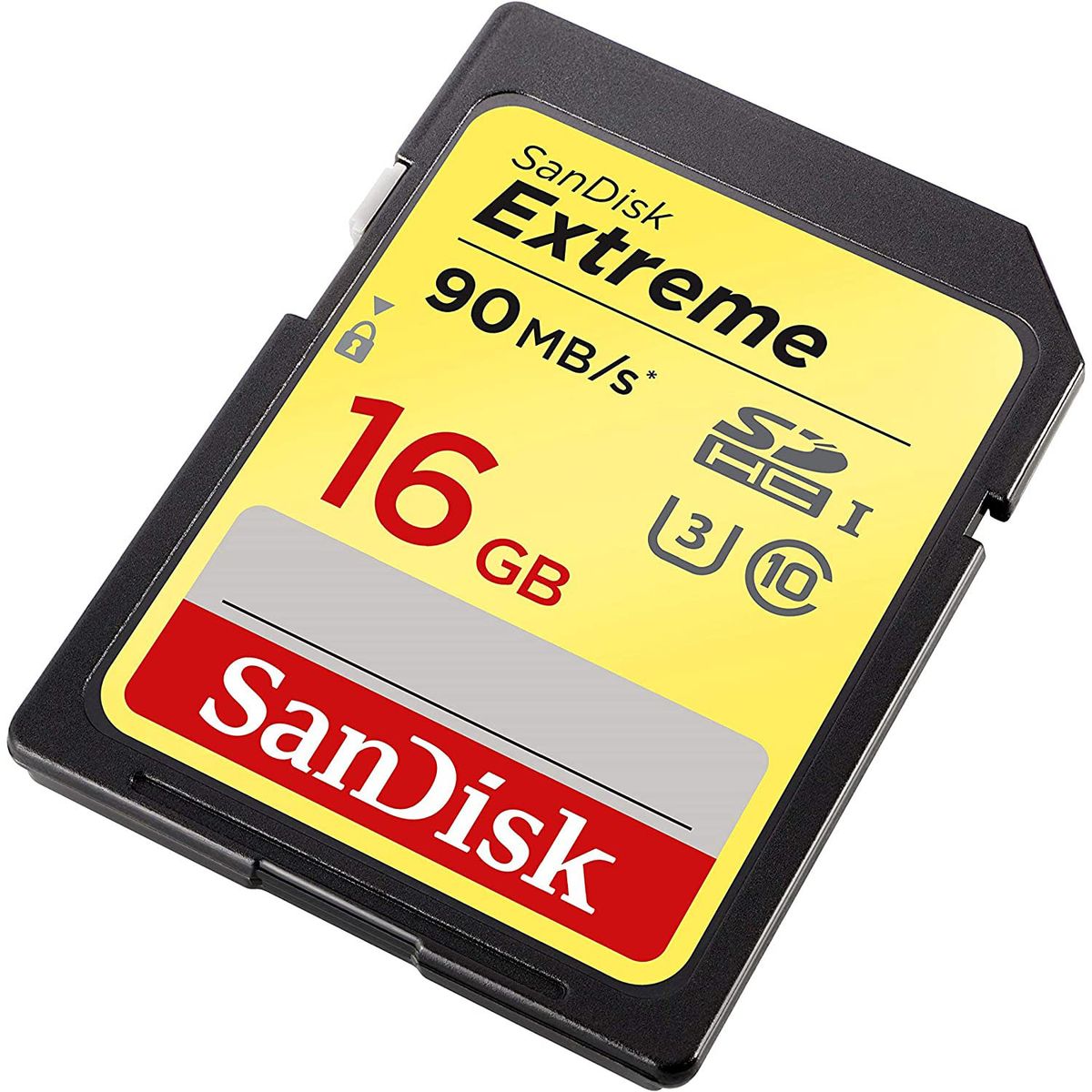 SANDISK - Memoria SD Extreme 16GB 4k UHS-I Clase-10 U3 90mbs