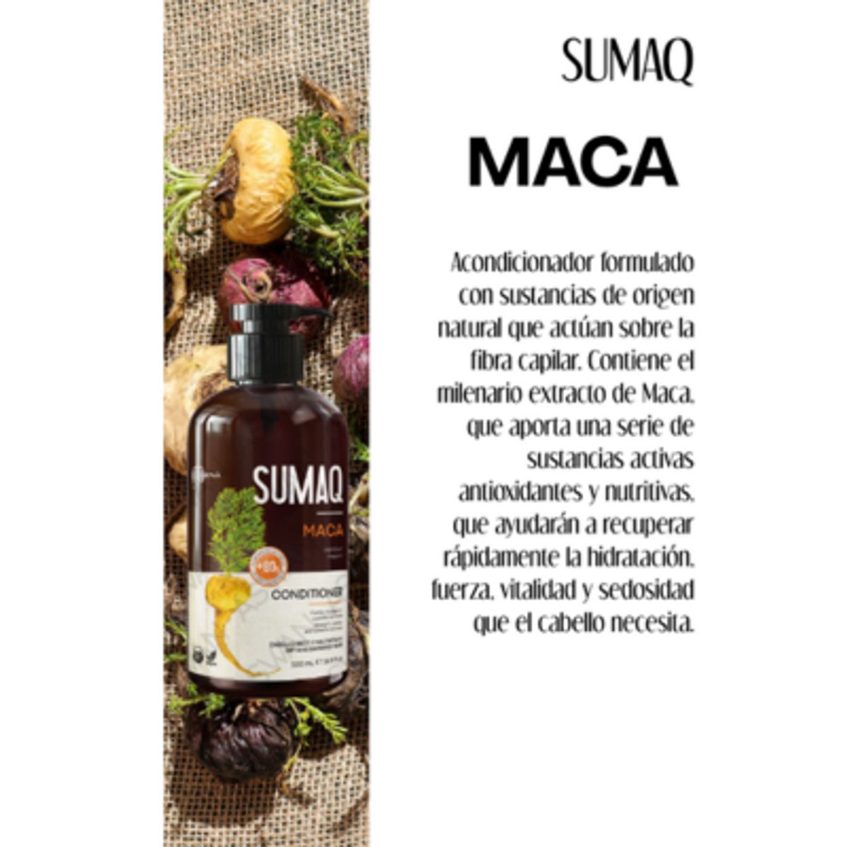 SUMAQ - ACONDICIONADOR MACA 250ML - SUMAQ