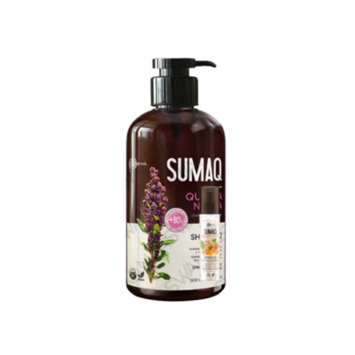 SUMAQ - KIT DE QUINUA NEGRA - SHAMPOO + ACONDICIONADOR + MASCARILLA + ACEITE + BIFASICO + MAIZ MORADO - SUMAQ