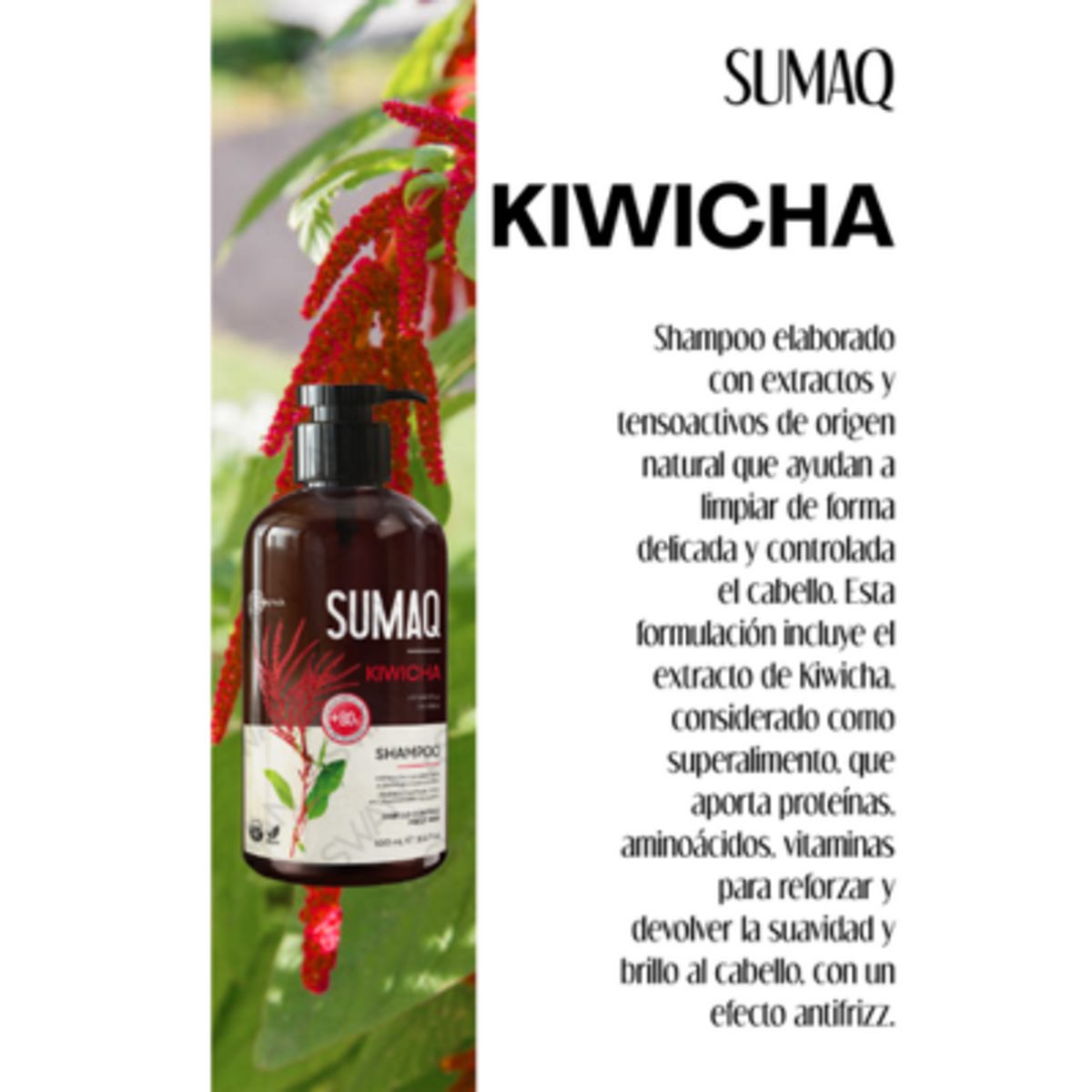 SUMAQ - SHAMPOO KIWICHA 500ML - SUMAQ