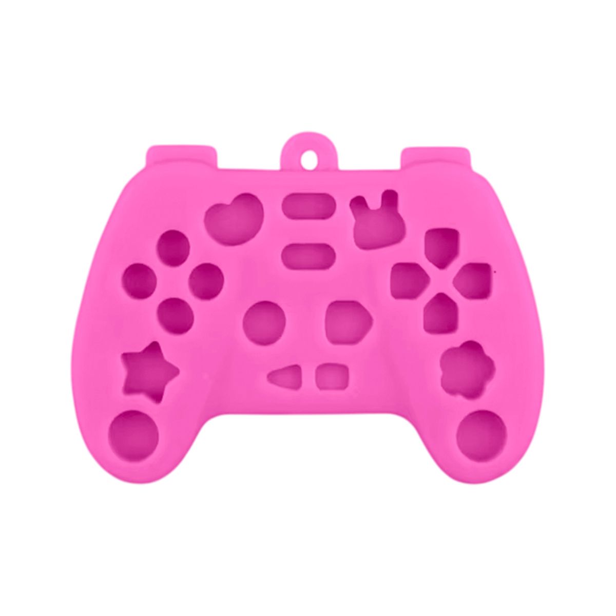 GENERICO - Mordedor Control Mando Silicon Fucsia para bebe Baby Froggie