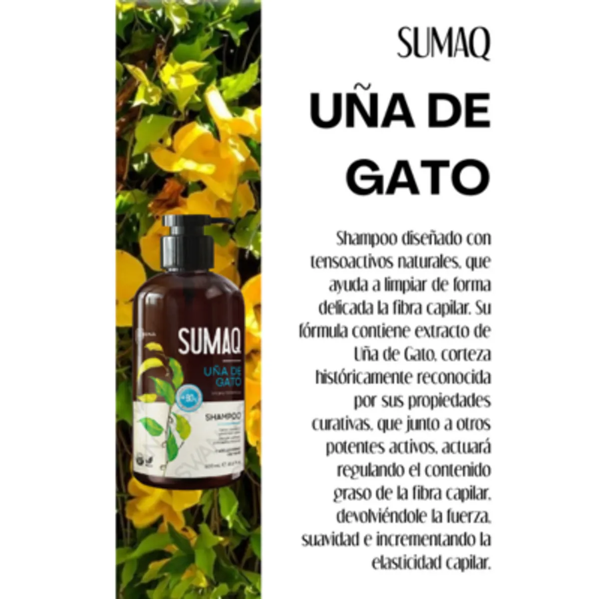 SUMAQ - SHAMPOO UÑA DE GATO 500ML - SUMAQ