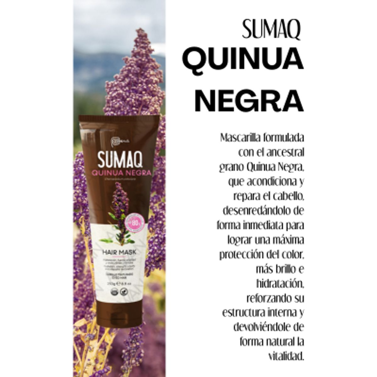 SUMAQ - MASCARILLA QUINUA NEGRA 250ML - SUMAQ