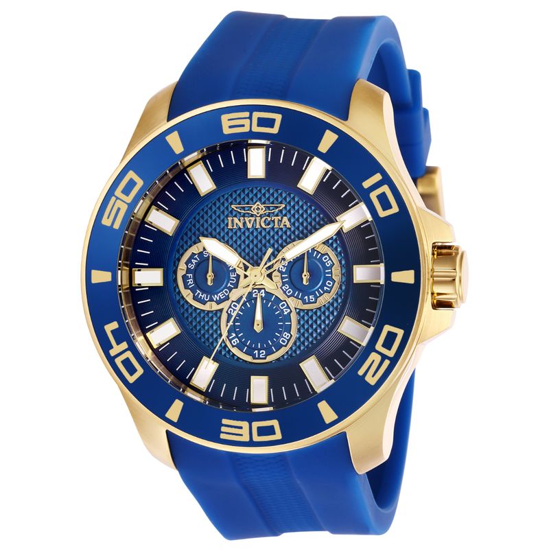 INVICTA - Reloj Invicta Pro Diver Impact para hombre - 50 mm, azul (28002)