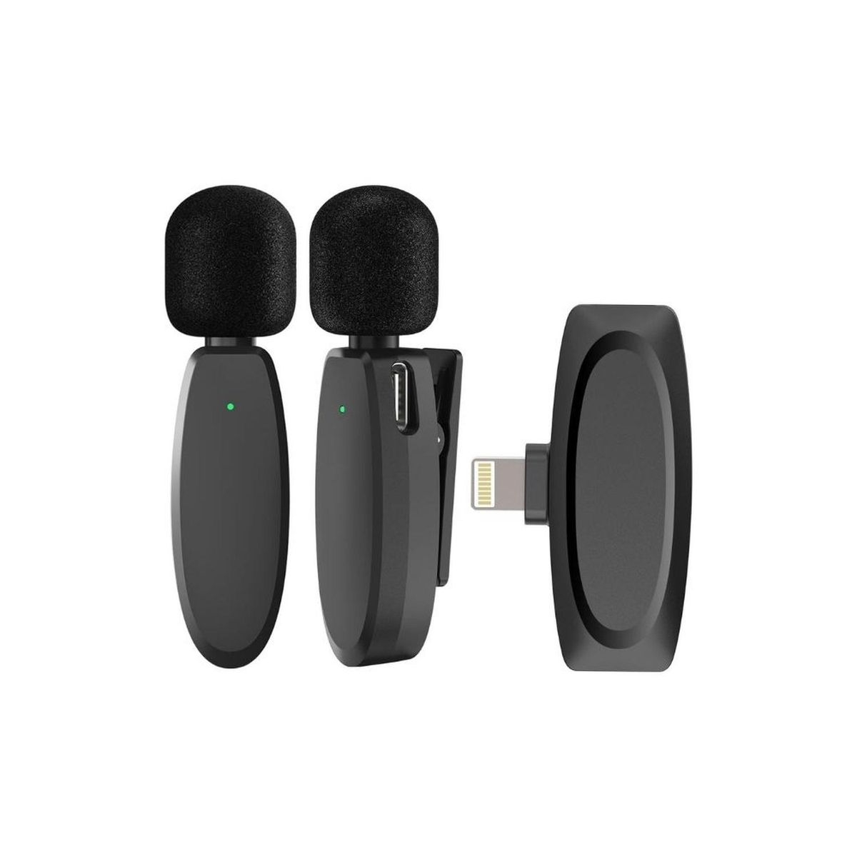 GENERICO - Microfono inalámbrico Lavalier 393 pies 48 kHz - Sistema iphone