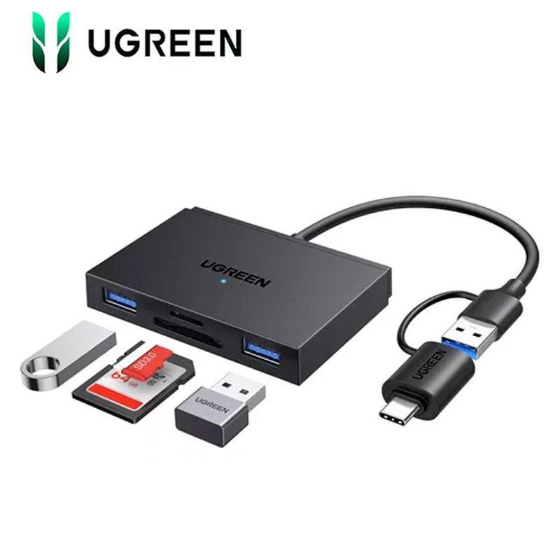 UGREEN - LECTOR DE MEMORIAS UGREEN CM812 (45167) 4 EN 1