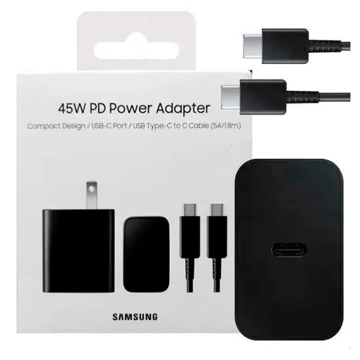 SAMSUNG - Cargador Samsung 45W para S24 Ultra Original